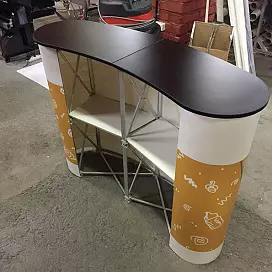 Промостойка pop up «Ресепшн»