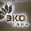 Объемные буквы с контражурной подсветкой