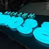 Объемные буквы с световым лицом и бортом