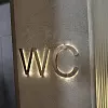 Объемные буквы с контражурной подсветкой